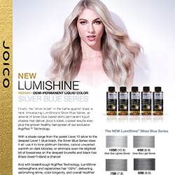 Joico LumiShine Demi Liquid Silver Blue Series Fact Sheet
