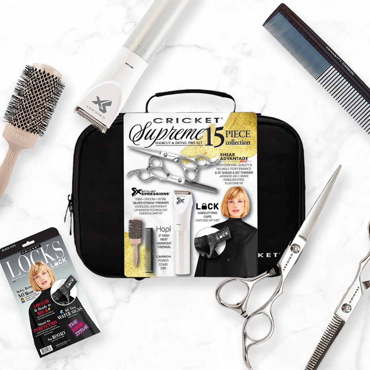 Cricket Supreme Haircut & Detail Pro Kit - 5517313 | Marlo Beauty
