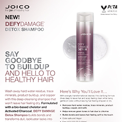 Joico Defy Damage Detox Shampoo Fact Sheet