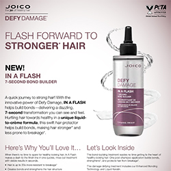 Joico Defy Damage in a Flash Fact Sheet