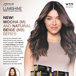 Joico LumiShine Mocha and Neutral Brown Permanent Color Fact Sheet