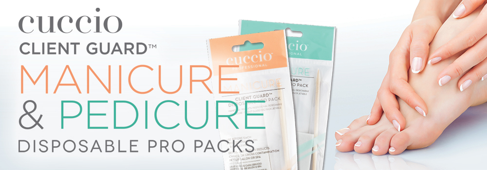 Cuccio's Client Guard Manicure and Pedicure Disposable Pro Packs