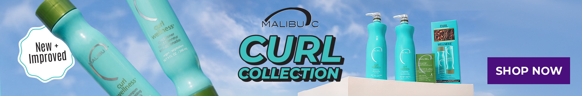 JULY AD Malibu C Curl Collection