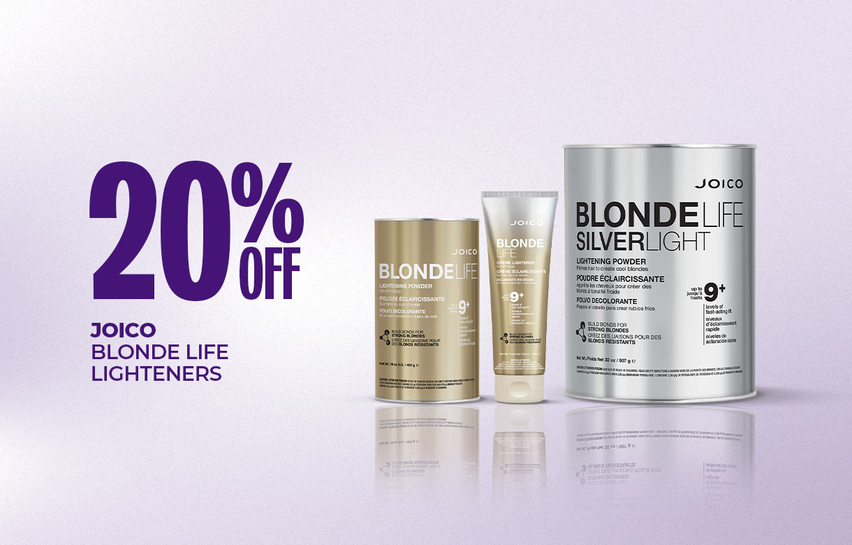 (1) JULY 20% Off Joico Blonde Life Lighteners