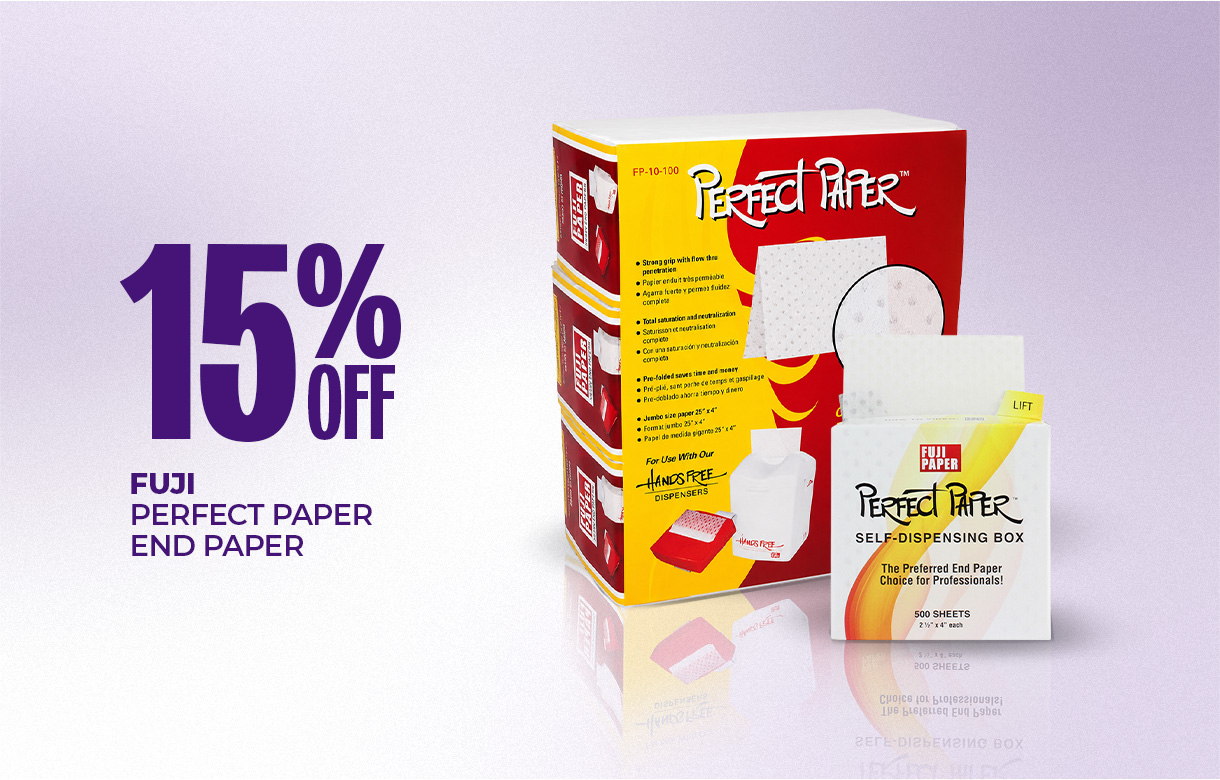 (23) JULY/AUG 15% Off Fuji Perfect Paper End Paper