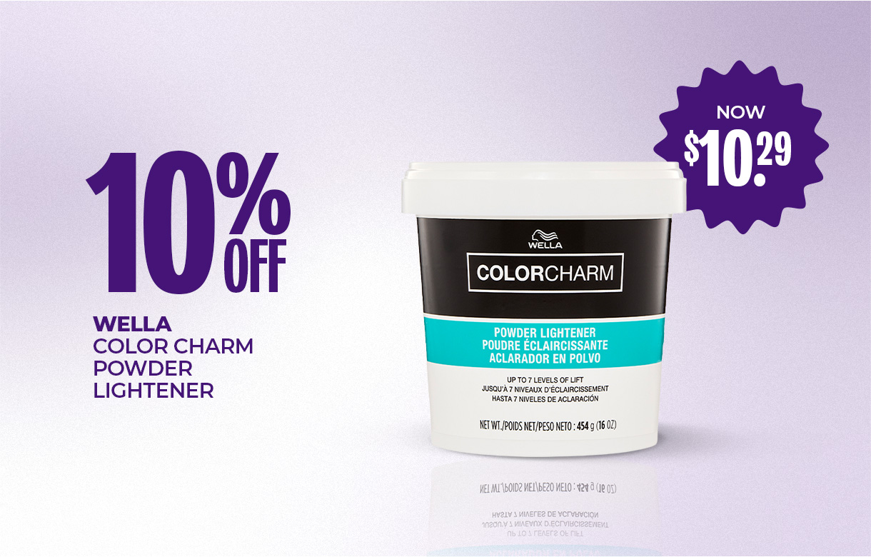 (3)JULY 10% Off Wella Color Charm Powder Lightener