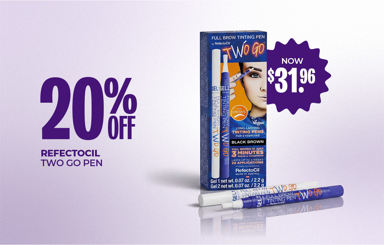 (40) JULY/AUG 20% Off RefectoCil Two Go Pen