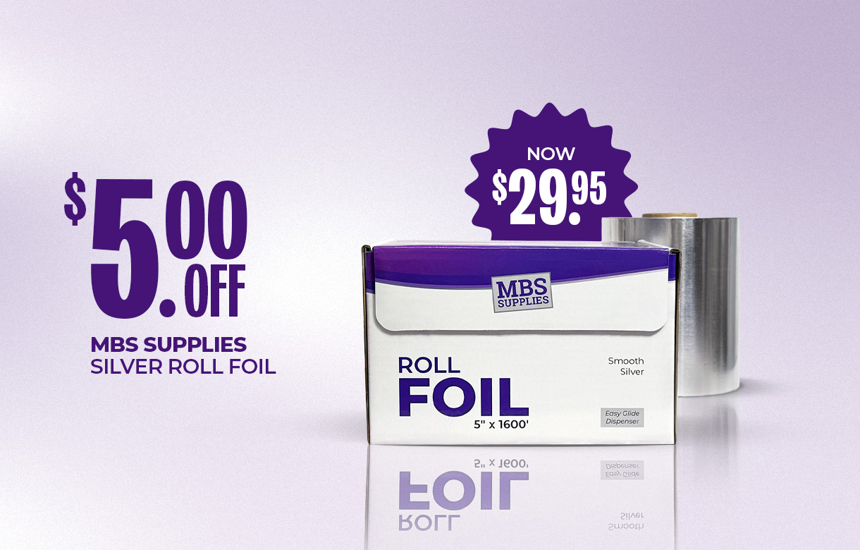 (6) JULY $5 Off MBS Supplies Silver Roll Foil