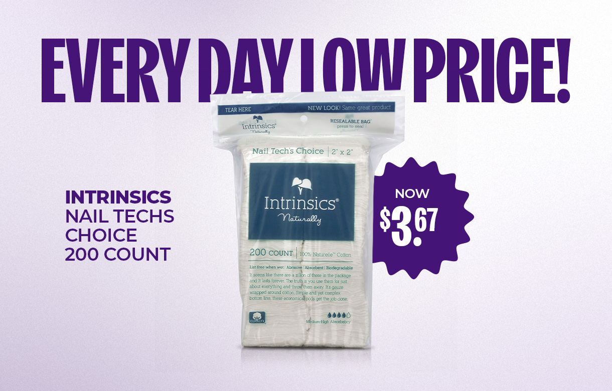 (EDL4) JULY Intrinsics Nail Techs Choice 200 Count