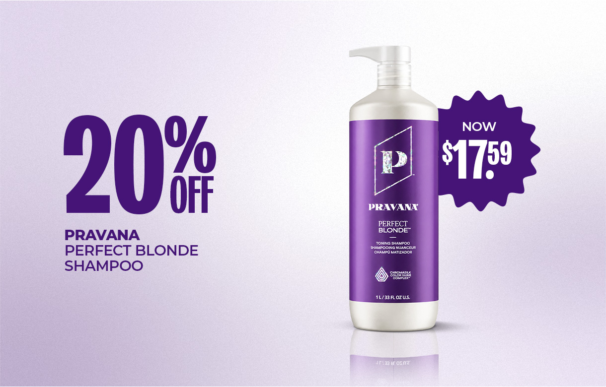 (13) JUNE 20% Off PRAVANA Perfect Blonde Shampoo