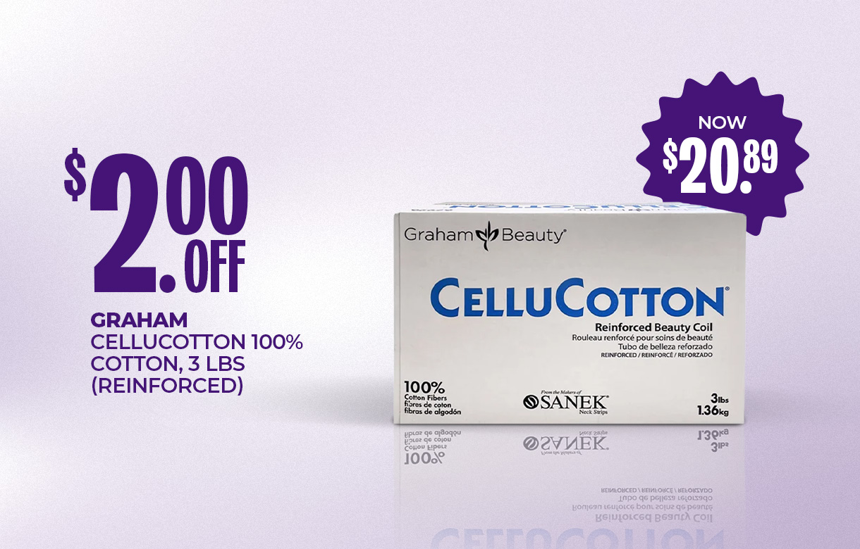 (14) JUNE $2 Off Graham CelluCotton 100% Cotton, 3 lb (Reinforced)