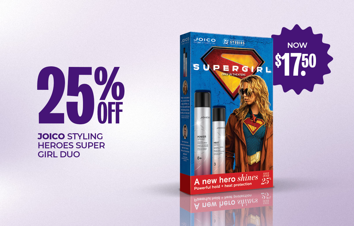 (20) JUNE 25% Off Joico Styling Heroes Super Girl Duo