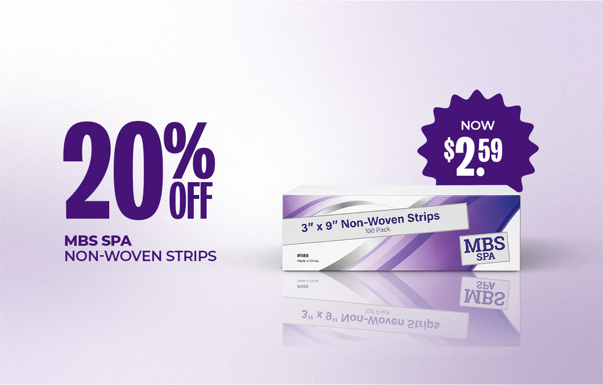(23) JUNE 20% Off MBS Spa Non-Woven Strips