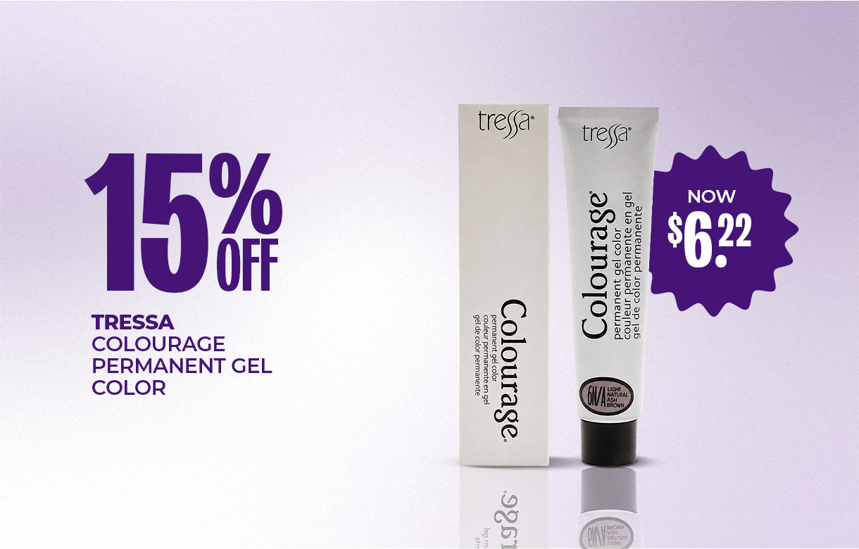 (3)JUNE 15% Off Tressa Colourage Permanent Gel Color