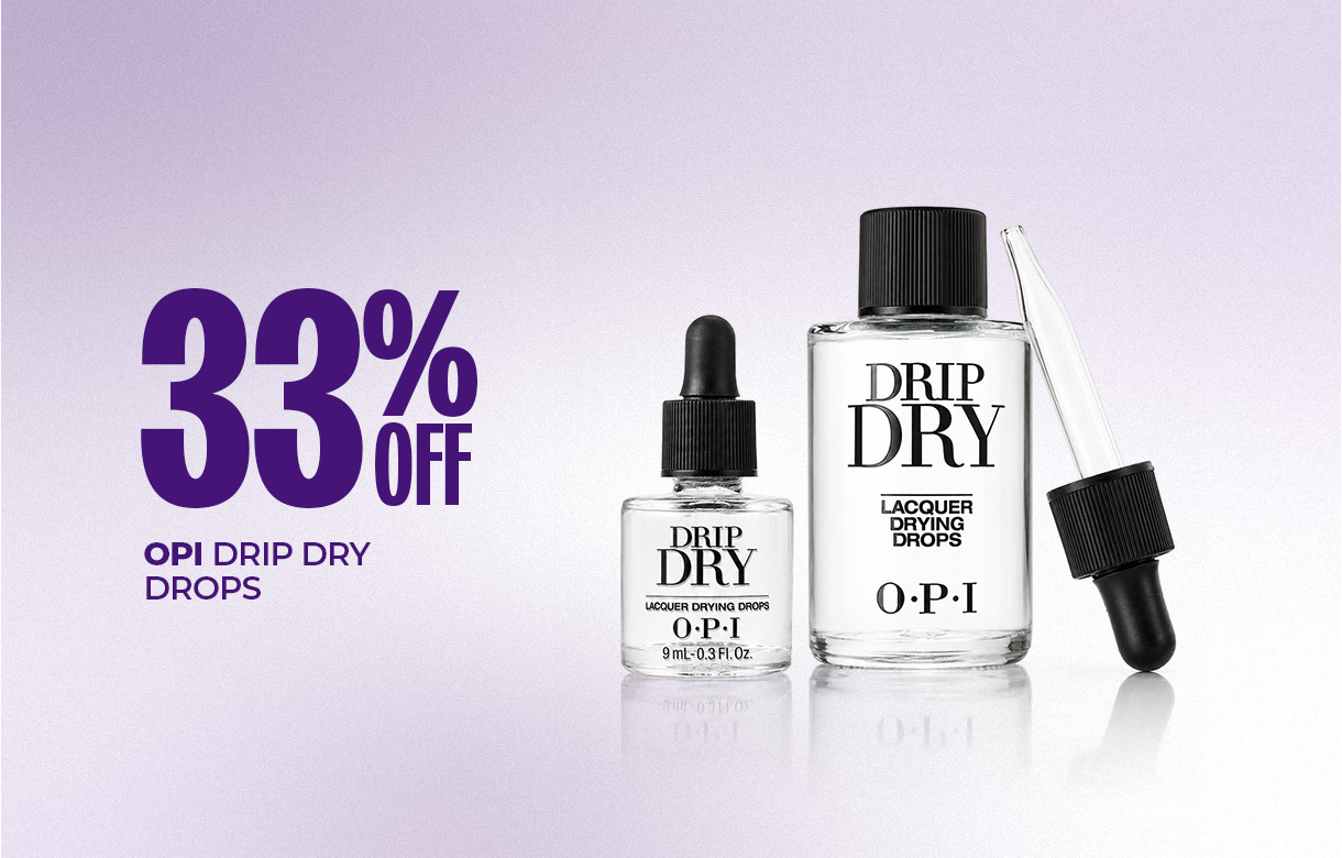 (31) JUNE 33% Off OPI Drip Drops