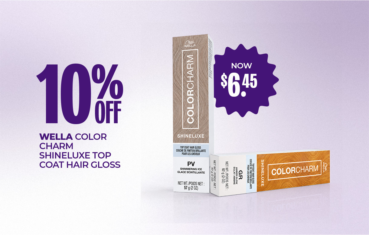 (39) JUNE 10% Off Wella Color Charm ShineLuxe Top Coat Hair Gloss