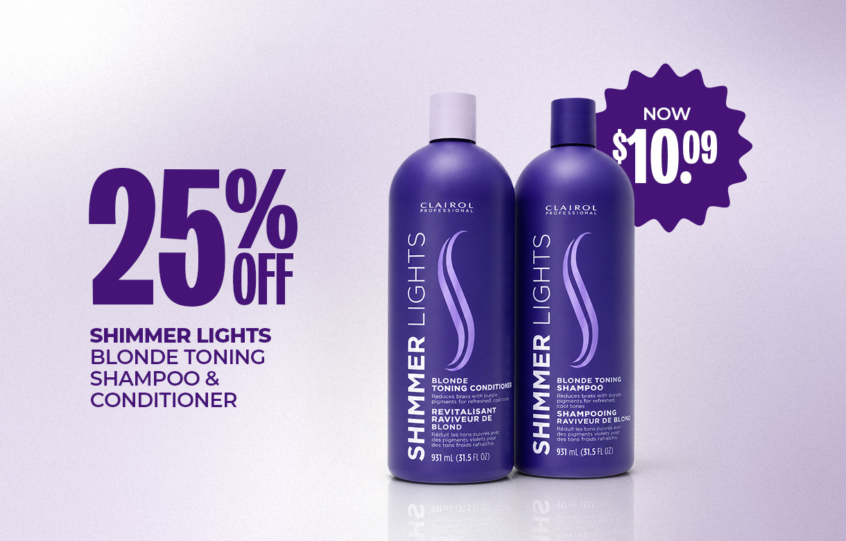 (41) JUNE 25% Off Shimmer Lights Blonde Toning Shampoo & Conditioner