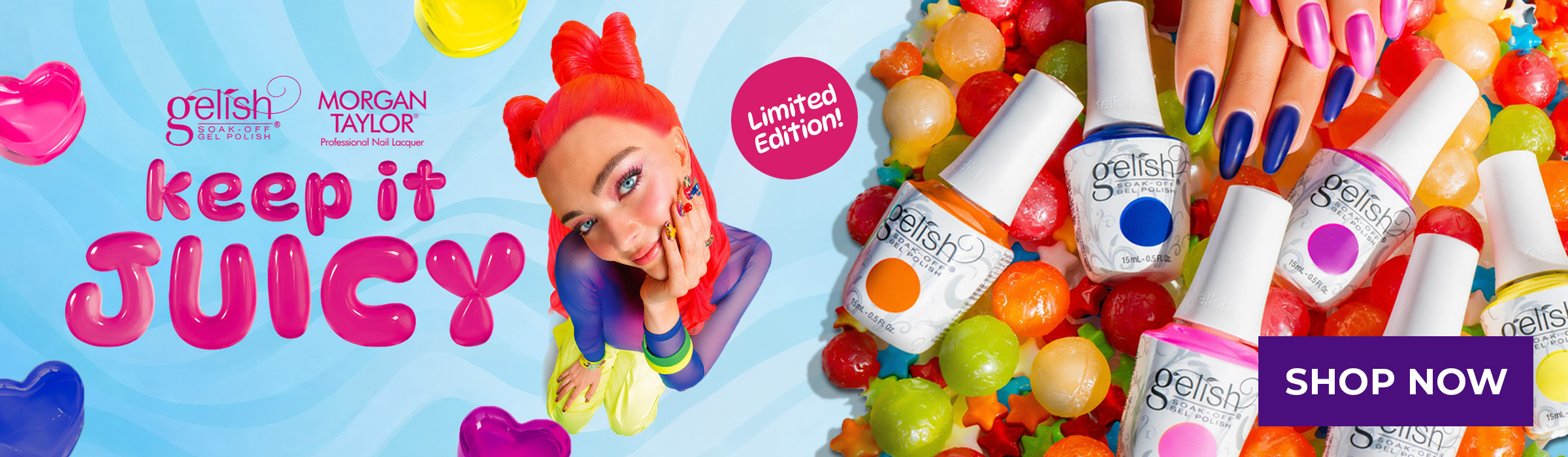 MAY/JUNE AD Gelish/MT Keep It Juicy Collection