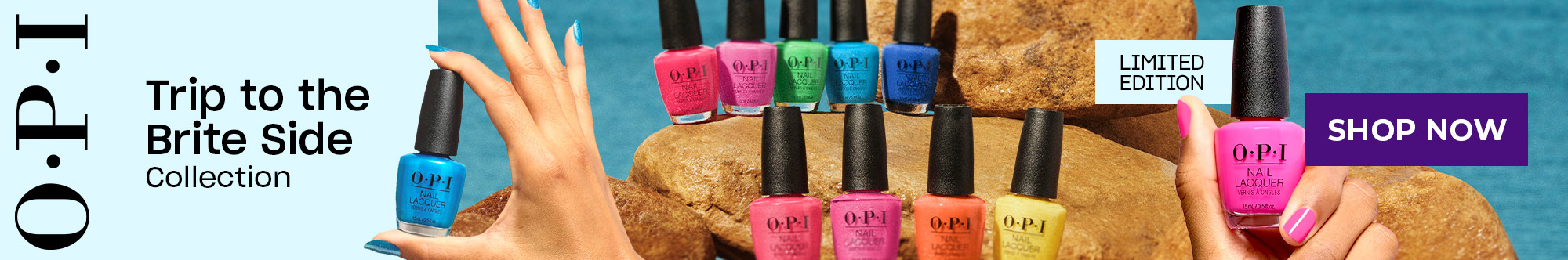 MAY/JUNE AD OPI Trip to the Brite Side Collection