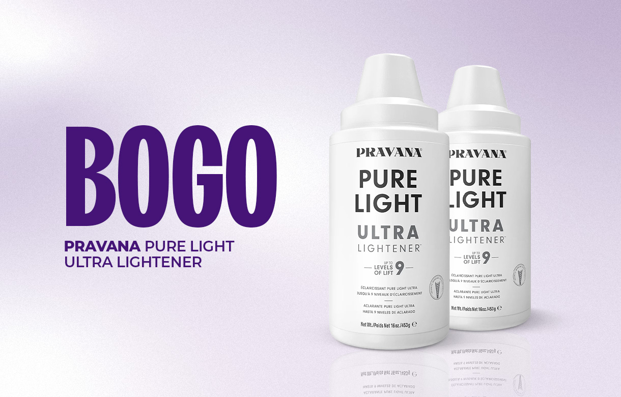 (33) MAY/JUNE BOGO PRAVANA Pure Light Ultra Lightener