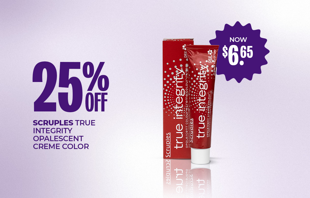 (57) MAY/JUNE 25% Off Scruples True Integrity Opalescent Creme Color