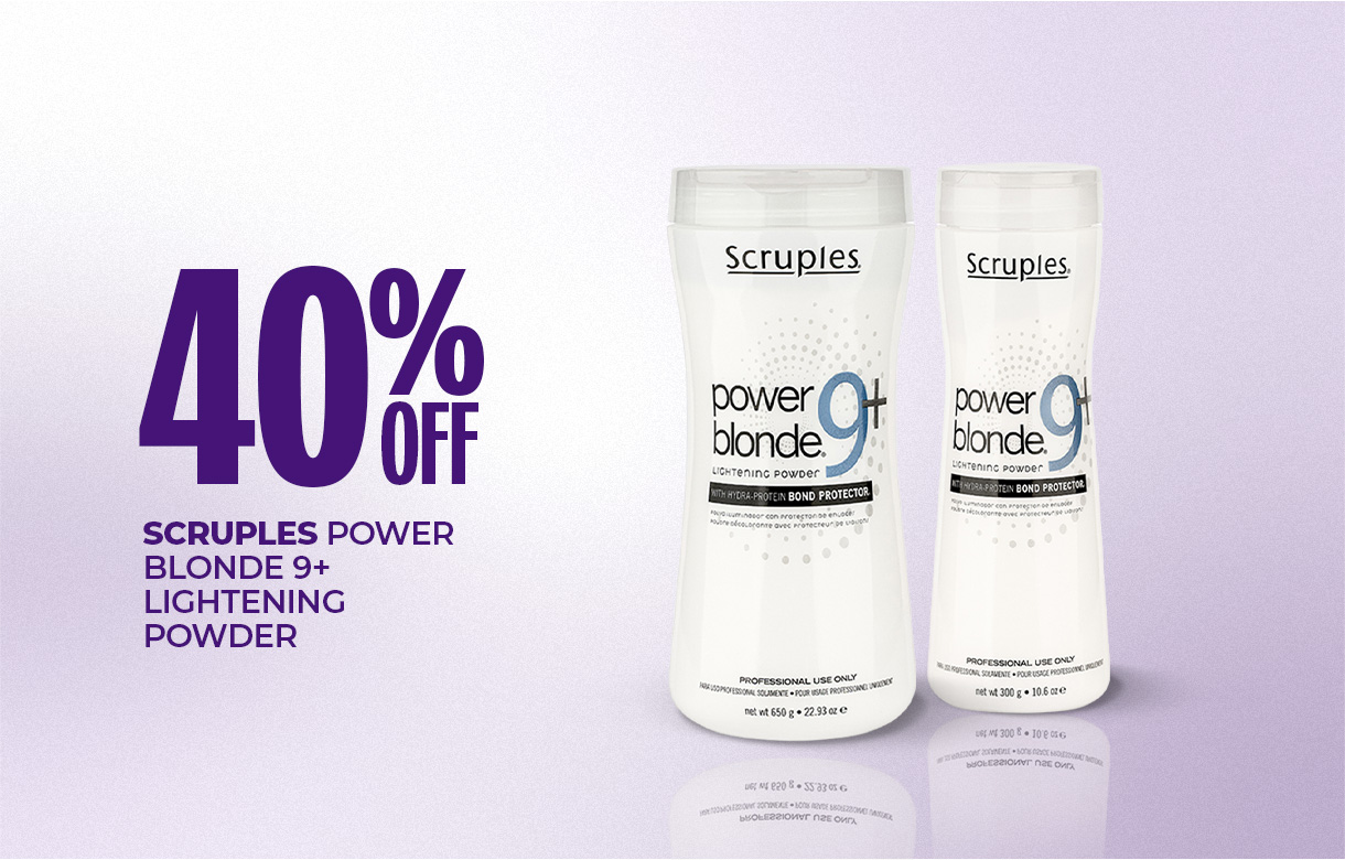 (58) MAY/JUNE 40% Off Scruples Power Blonde 9+ Lightening Powder