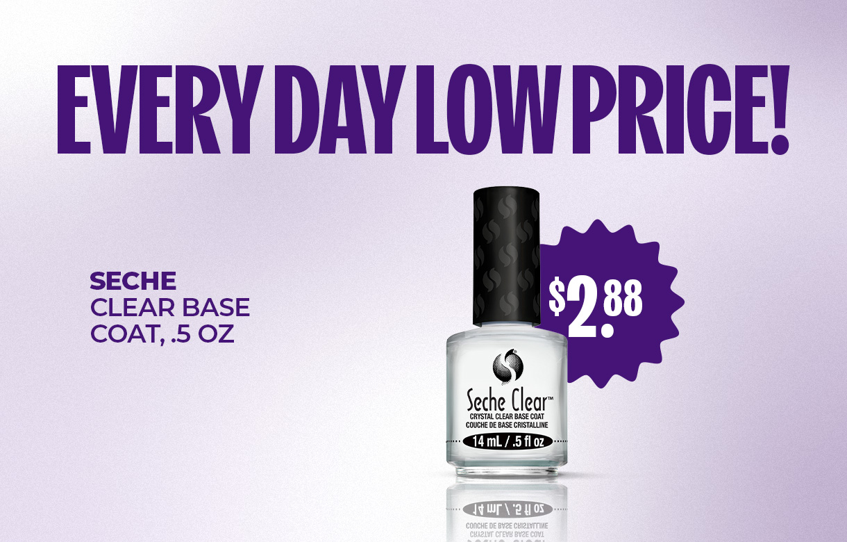 MAY/JUNE EDL Seche Clear Base Coat, .5 oz