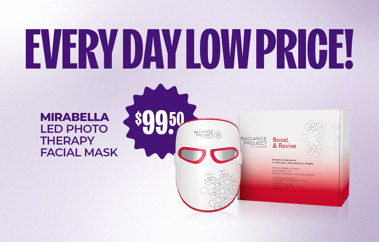 MAY/JUNE EDL Mirabella LED Photo Therapy Facial Mask