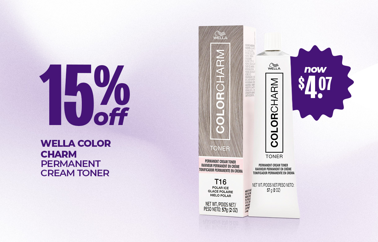 (1) OCT 15% Off Wella Color Charm Permanent Cream Toner