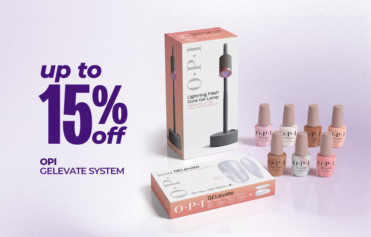 (14) SEPT Up to 15% Off OPI GELevate System