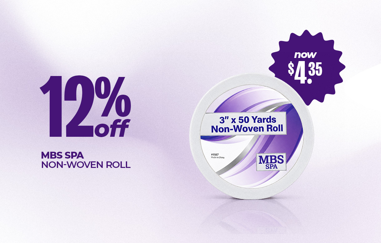 (14) OCT 12% Off MBS Spa Non-Woven Roll