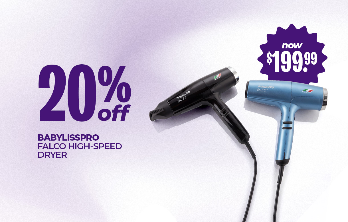 (20) SEPT/OCT 20% Off BaBylissPRO Falco High-Speed Dryer