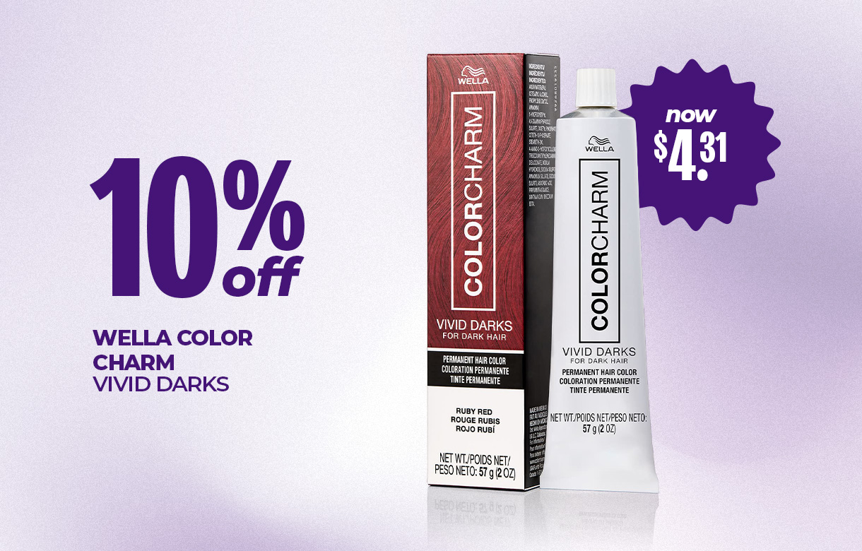 (3) OCT 10% Off Wella Color Charm Vivid Darks
