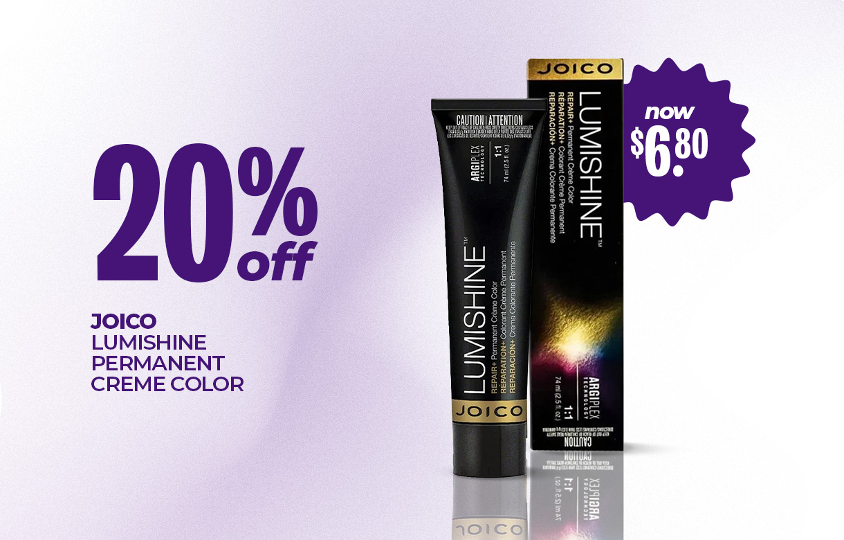 (4) OCT 20% Off LumiShine Permanent Creme Color