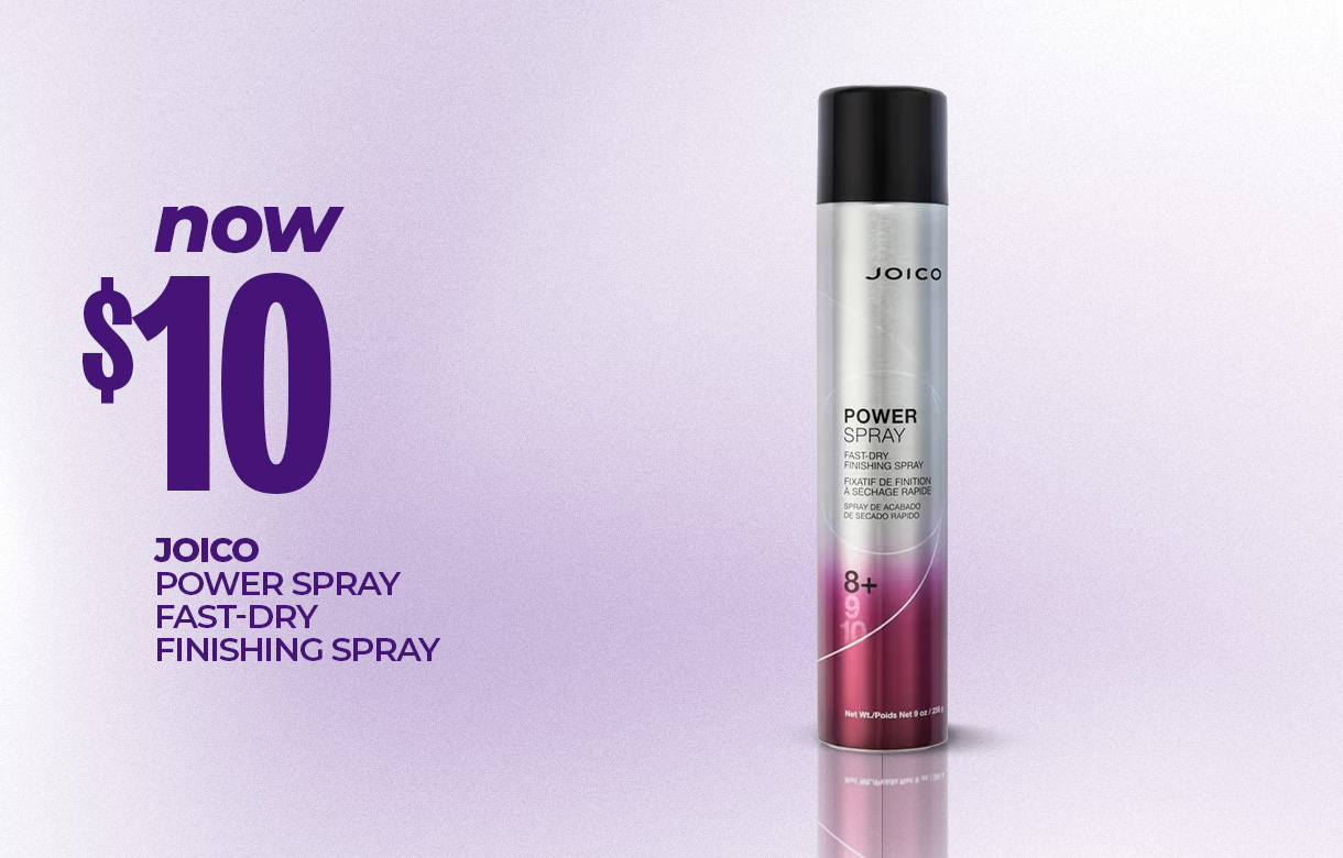 (5) OCT Now $10 Joico Power Spray Fast-Dry Finishing Spray