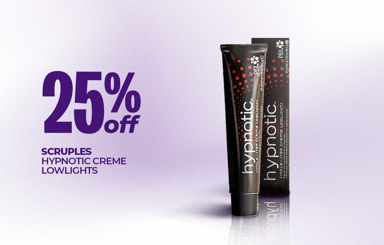 (56) SEPT/OCT 25% Off Scruples Hypnotic Creme Lowlights