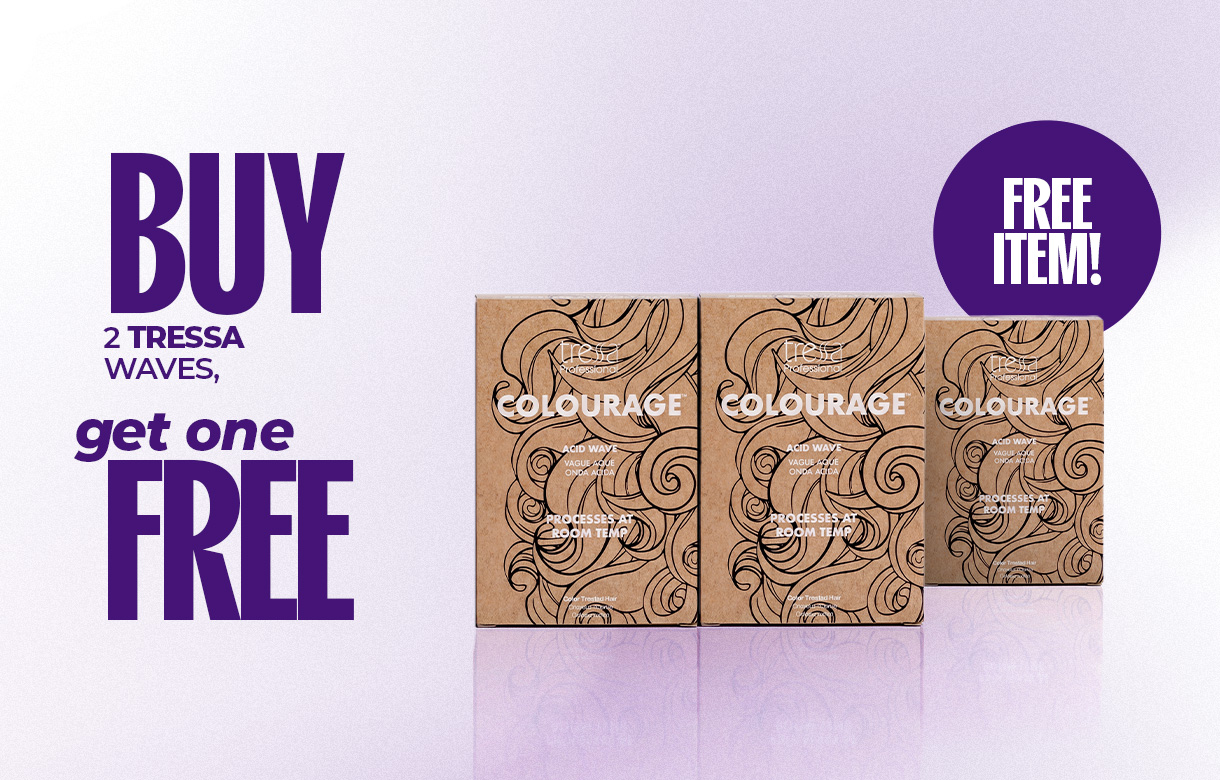 (62) SEPT/OCT Buy 2, Get 1 Free Tressa Waves