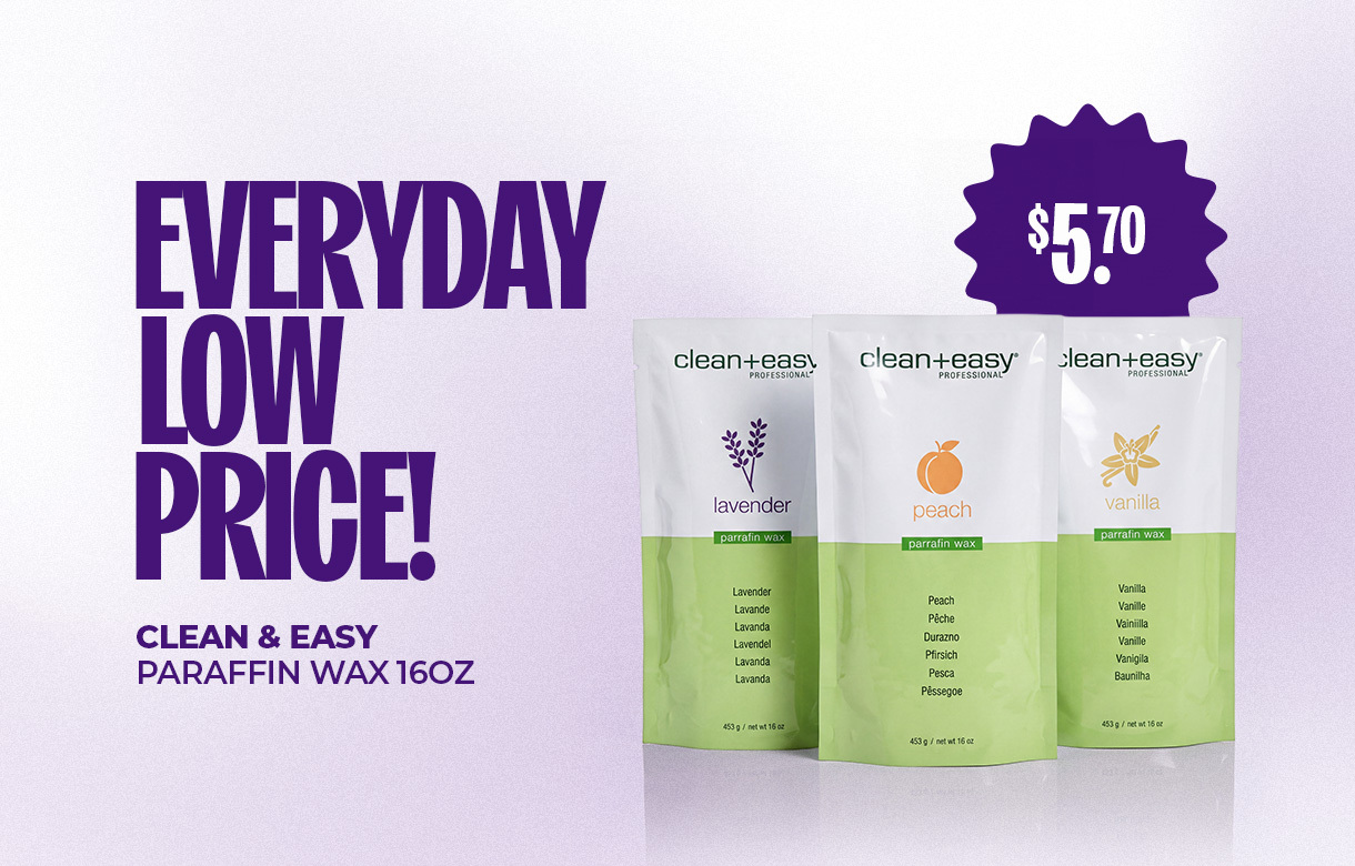 (64) SEPT/OCT EDL Clean & Easy Paraffin Wax 16oz