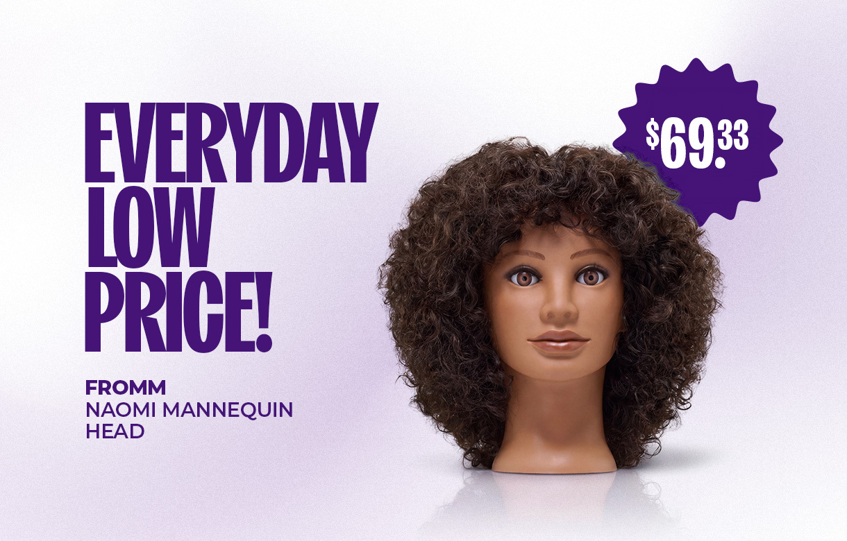 (67) SEPT/OCT Fromm Naomi Mannequin Head
