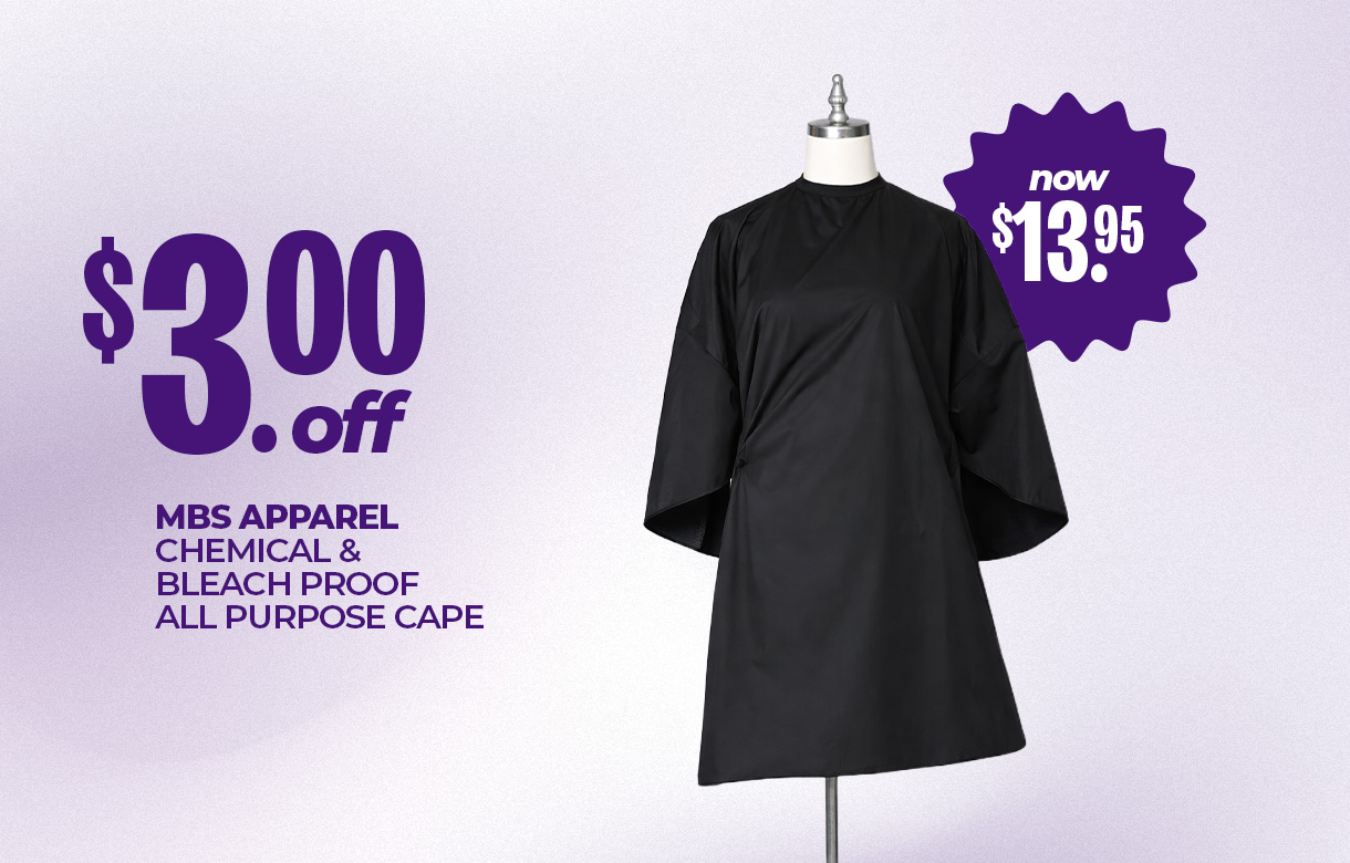 (7) SEPT $3 Off MBS Apparel Chemical & Bleach Proof All Purpose Cape
