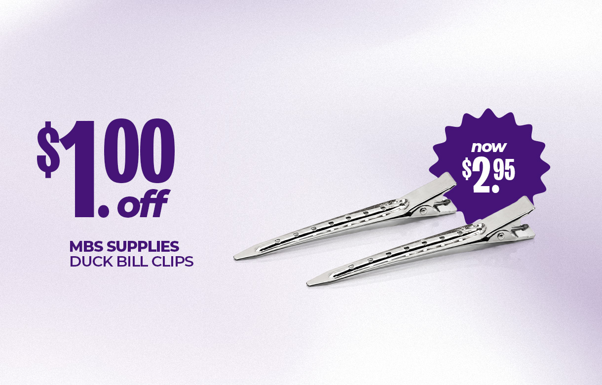 (8) SEPT $1 Off MBS Supplies Duck Bill Clips
