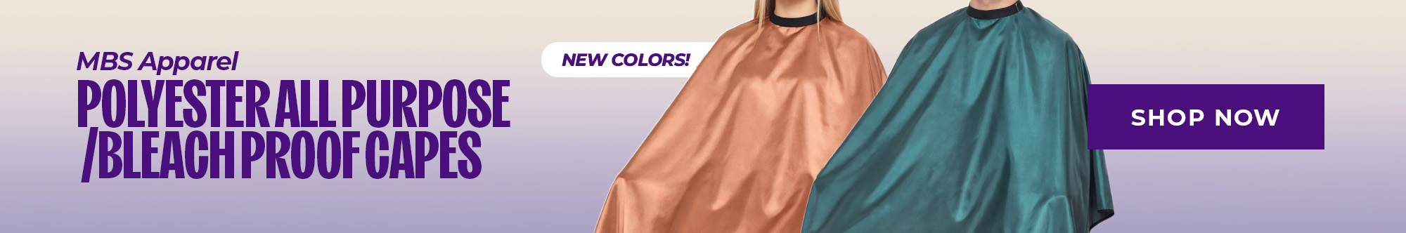 SEPT AD MBS Apparel Polyester All Purpose/Bleach Proof Capes