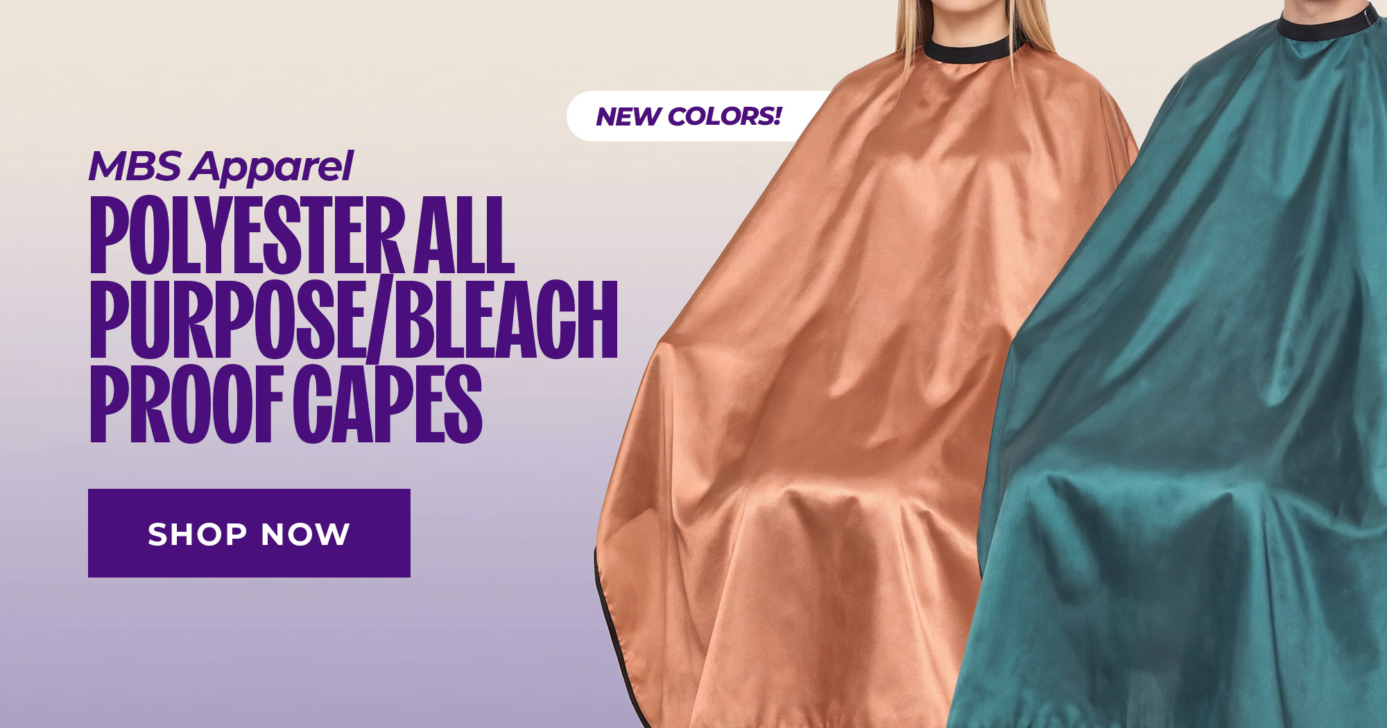 SEPT AD MBS Apparel Polyester All Purpose/Bleach Proof Capes