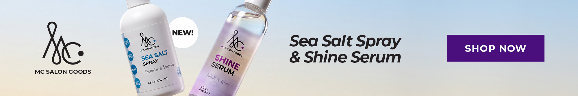 SEPT AD MC Salon Goods Sea Salt Spray & Shine Serum