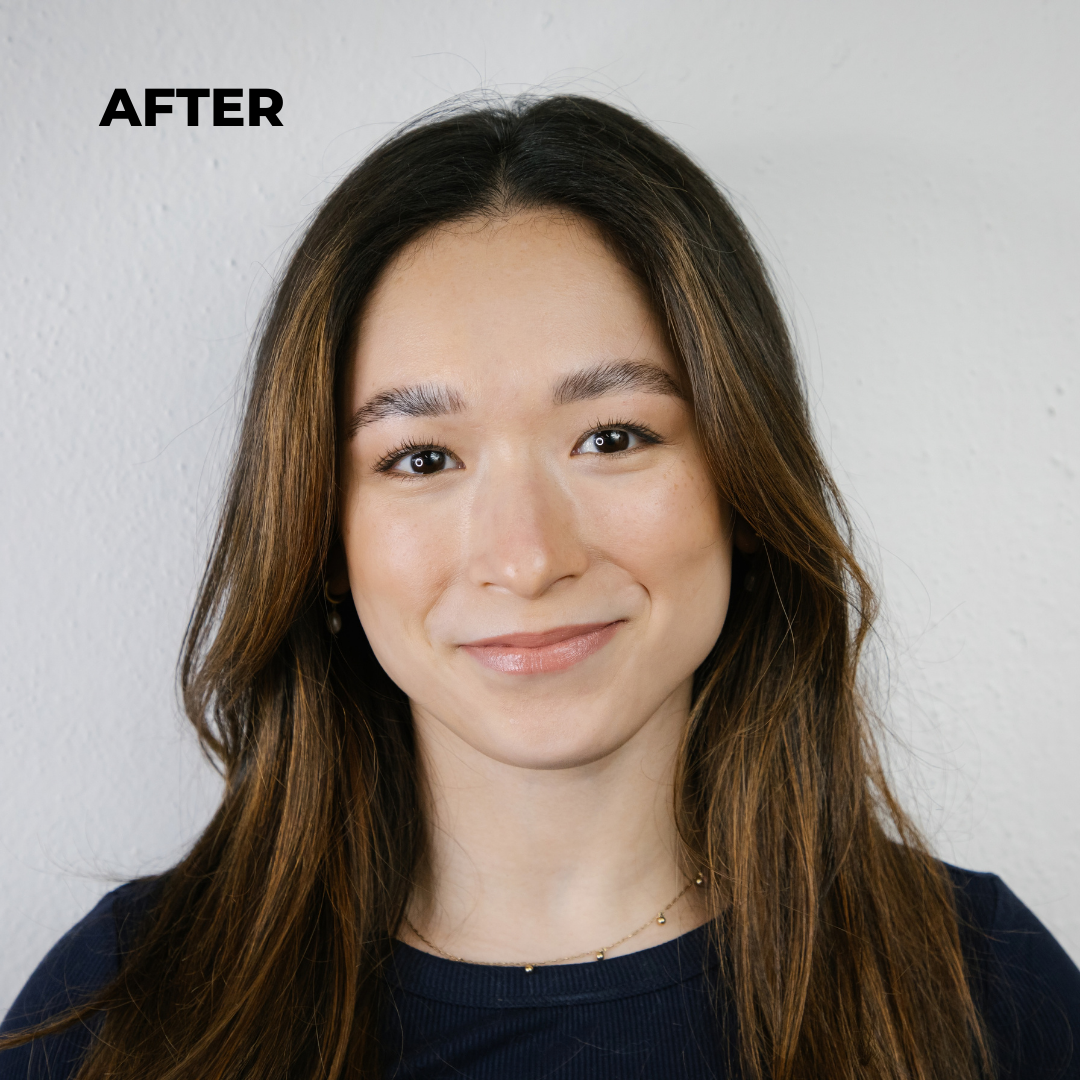 Brow Lamination and Tint Before