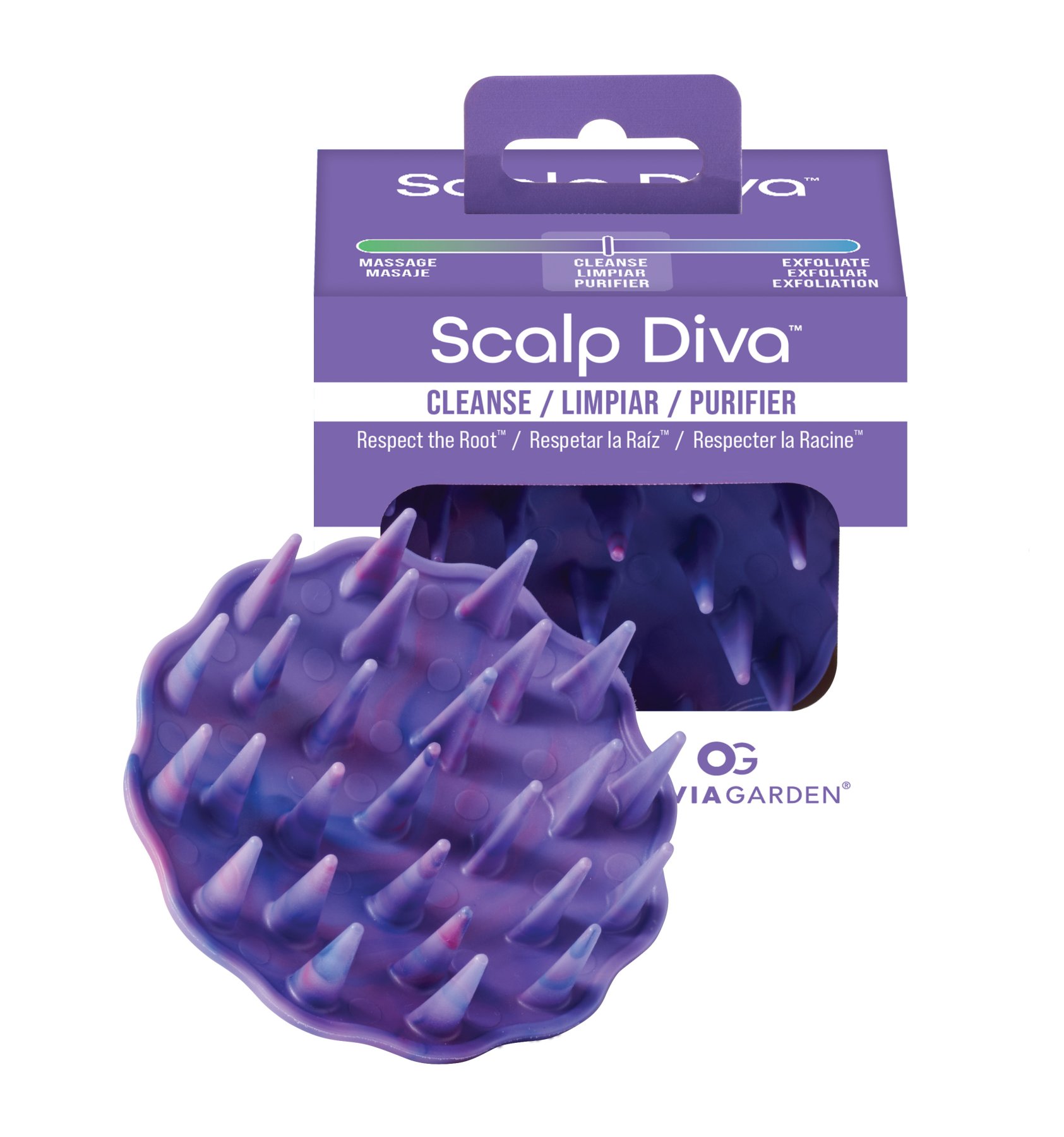 Olivia Garden Scalp Diva Cleanse Brush