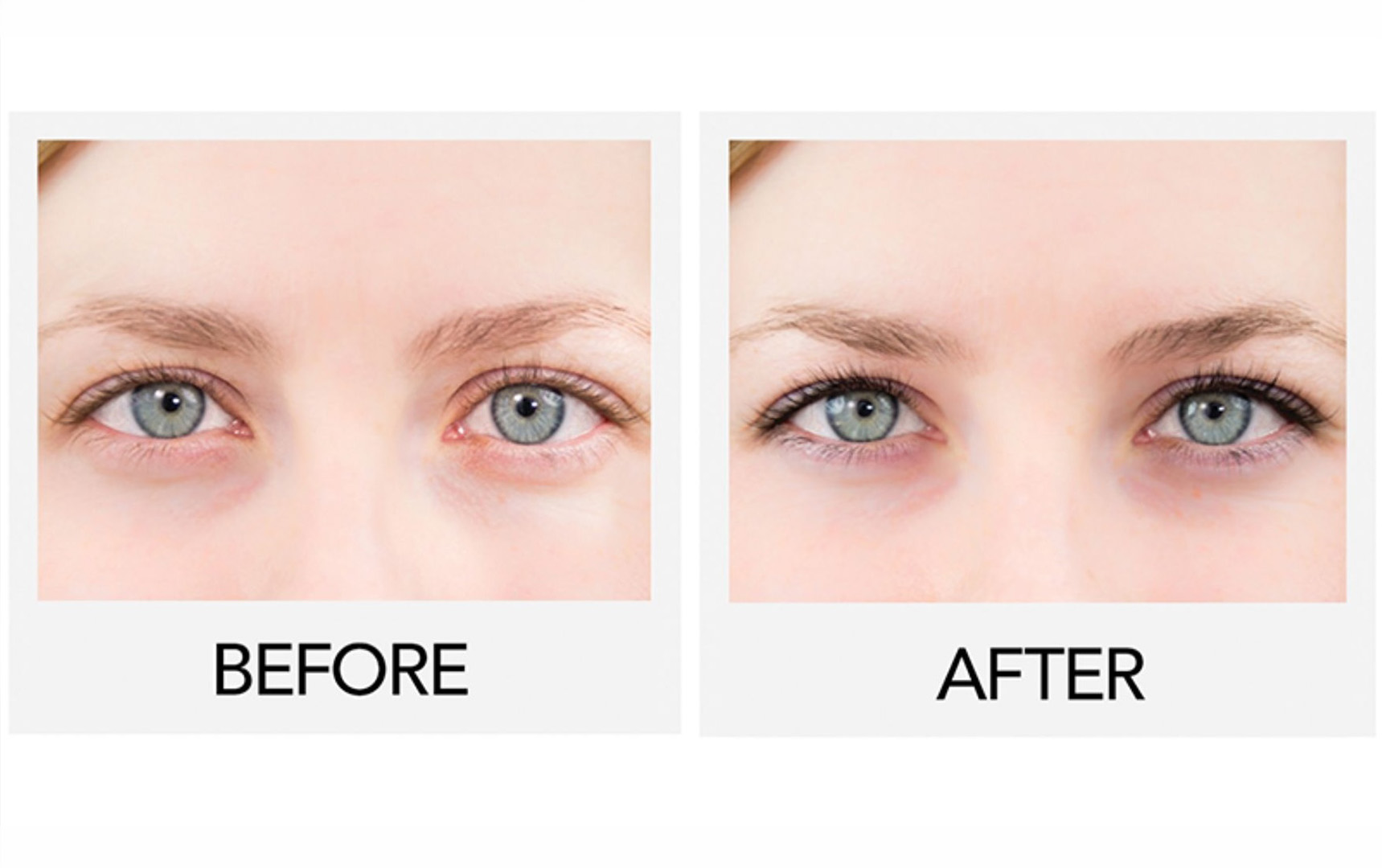 Intensive Lash & Brow Tint Before and After