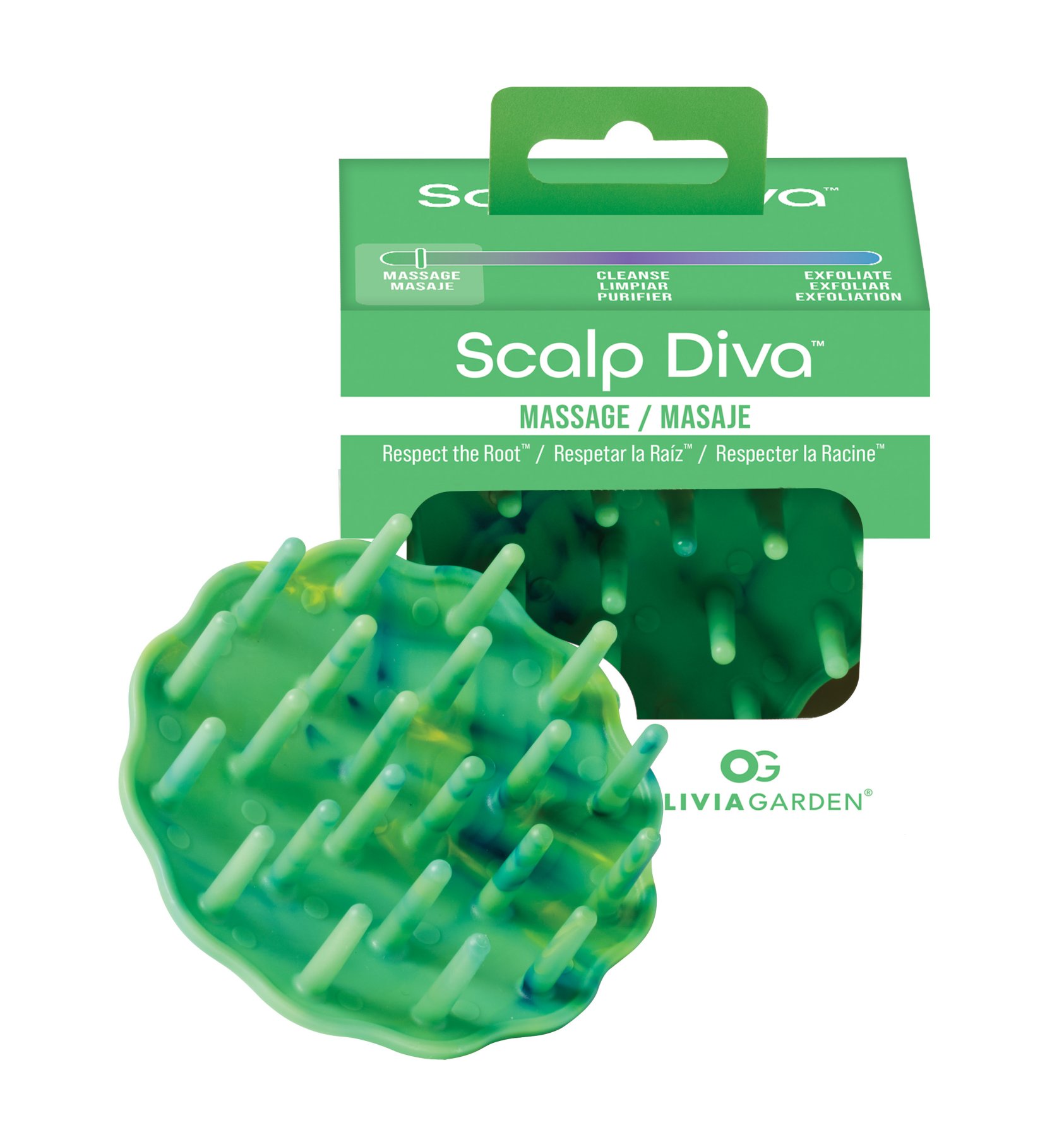 Olivia Garden Scalp Diva Massage Brush