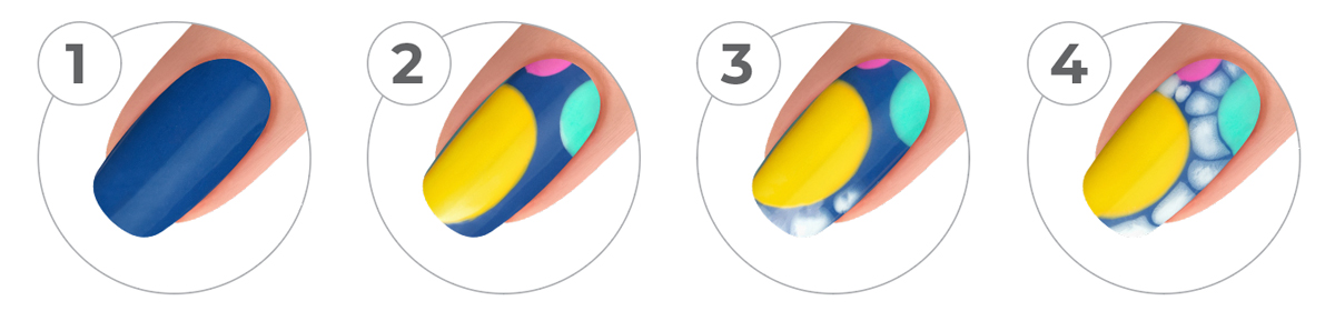 Let's Bloom Gelish Nail Art
