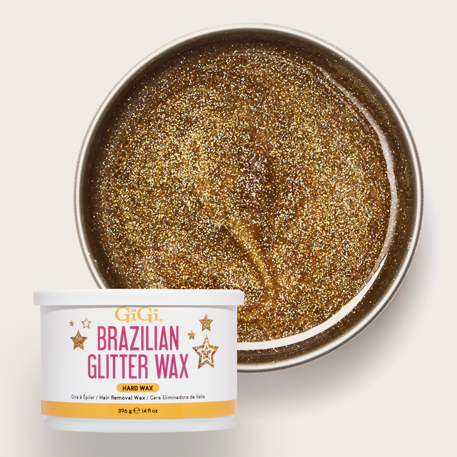 GiGi Brazilian Glitter Hard Wax